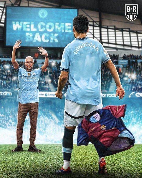 开云体育直播-逃离巴萨回归曼城，京多安将来要进瓜帅教练组？